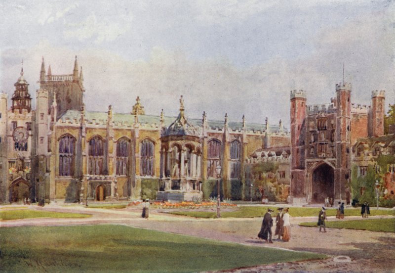 Wielki Dwór, Trinity College autorstwa William Matthison