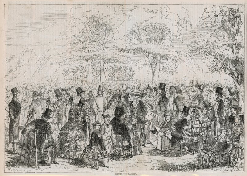Pałacowe Ogrody Kensington, Londyn autorstwa William McConnell