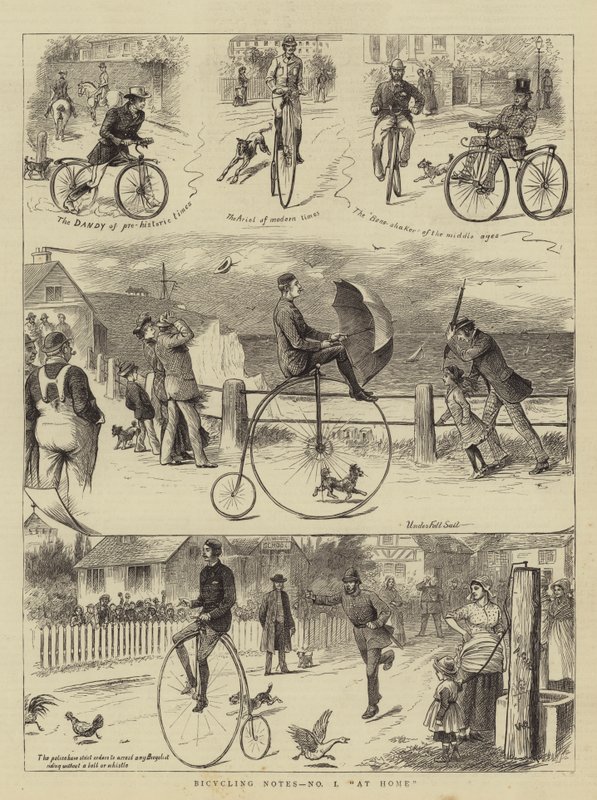 Notatki rowerowe, nie, w domu autorstwa William Ralston