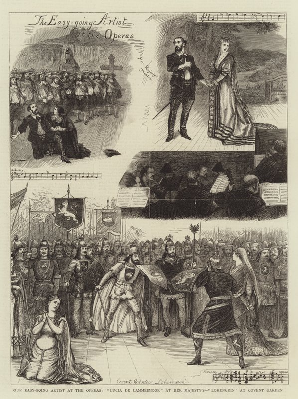 Nasz wyluzowany artysta w operach, Lucia de Lammermoor w Her Majesty