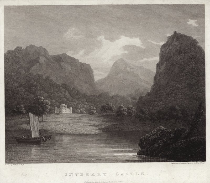 Zamek Inveraray autorstwa William Scrope