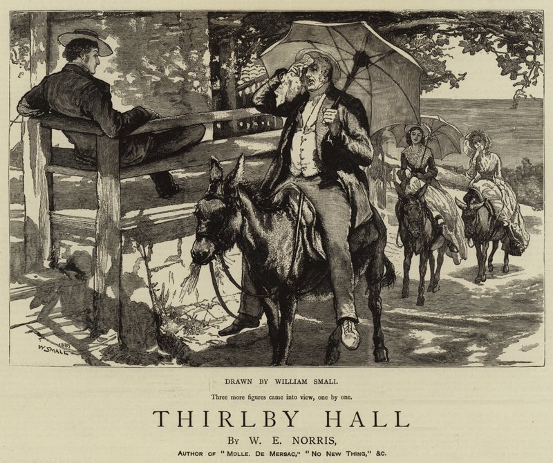 Thirlby Hall autorstwa William Small