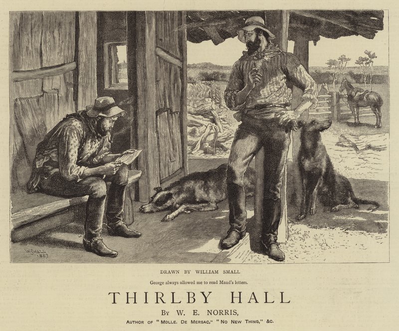 Thirlby Hall autorstwa William Small