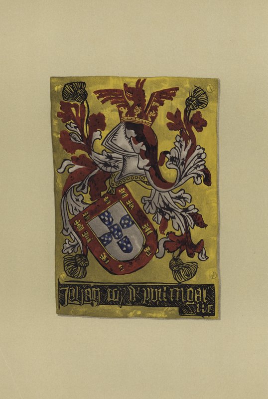 Jan II, król Portugalii, 1482-c 1484 i 1488-1495 (chromolitho) autorstwa William St John Hope