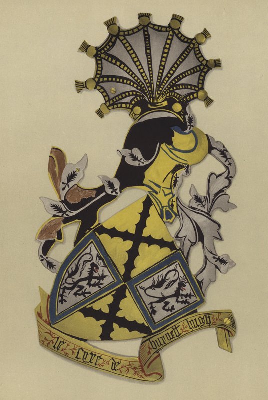 Sir Hugh Burnell, lord Burnell, 1406-1420 (chromolitho) autorstwa William St John Hope