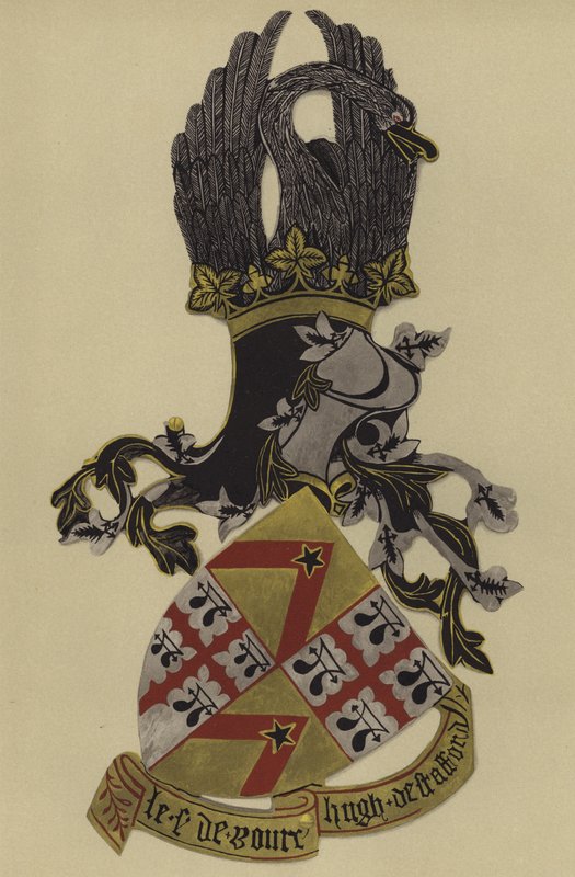 Sir Hugh Stafford, lord Bourchier, 1418 lub 19-1420 (chromolitho) autorstwa William St John Hope