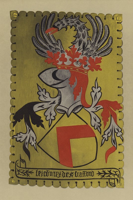 Sir Humphrey Stafford, hrabia Stafford, hrabia i książę Buckingham, 1429-1460 (chromolitho) autorstwa William St John Hope