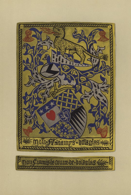 Sir James Douglas, hrabia Douglas i Avondale, 1461-1488 (chromolitho) autorstwa William St John Hope