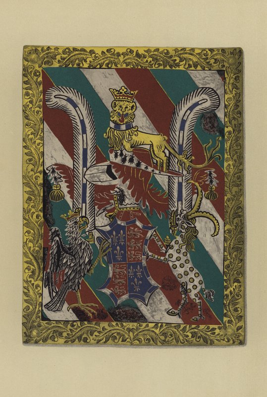 Sir John Beaufort, hrabia Kendal oraz hrabia i książę Somerset, ok. 1440-1444 (chromolitho) autorstwa William St John Hope