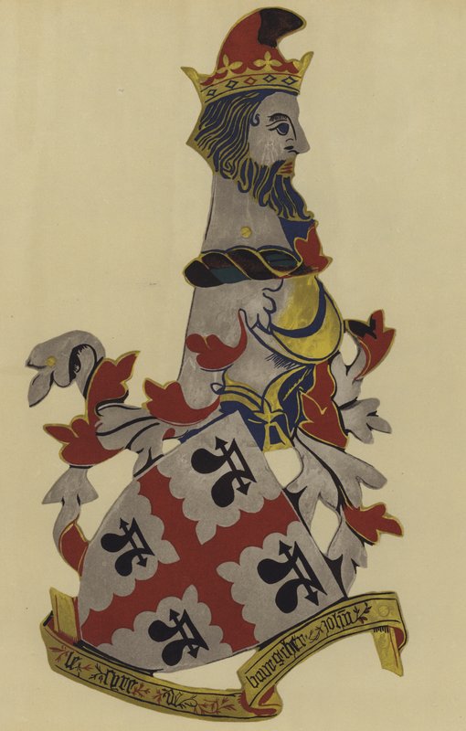 Sir John Bourchier, lord Bourchier, 1392-1400 (chromolitho) autorstwa William St John Hope