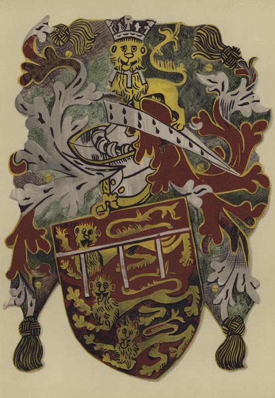 Sir John Mowbray, hrabia Surrey i Warenne, książę Norfolk i hrabia marszałek, 1472-1475-6 (chromolitho) autorstwa William St John Hope