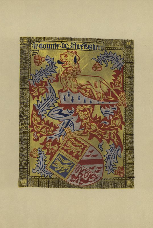 Sir John Talbot, hrabia Shrewsbury i Waterford, 1424-1453 (chromolitho) autorstwa William St John Hope