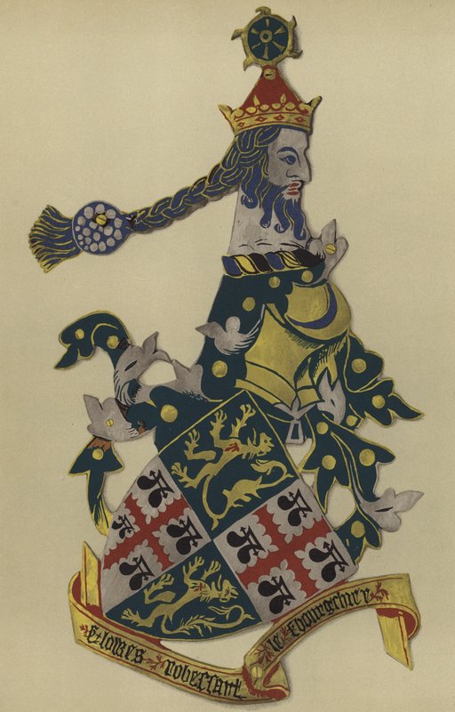 Sir Lewis Robessart, lord Bourchier, 1421-1431 (chromolitho) autorstwa William St John Hope