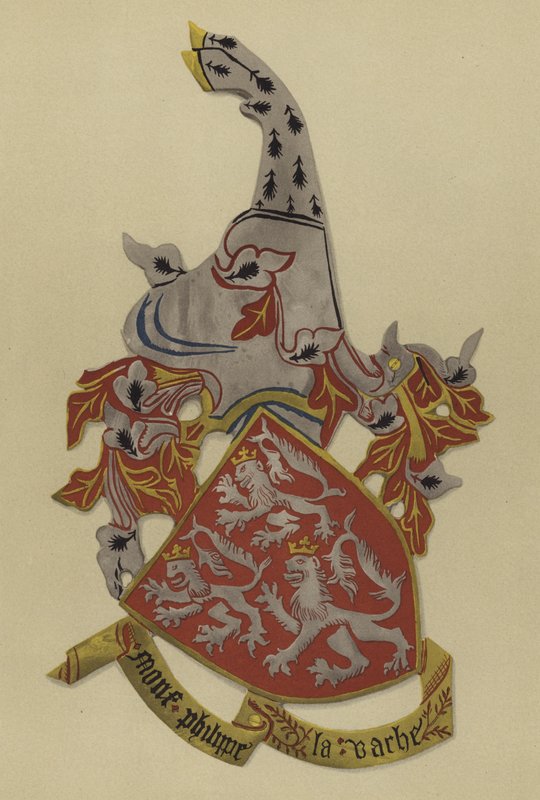 Sir Philip de la Vache, 1399-1408 (chromolitho) autorstwa William St John Hope