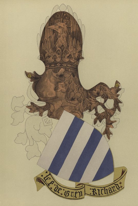 Sir Richard Grey, lord Gray z Codnoru, 1404-1418 (chromolitho) autorstwa William St John Hope
