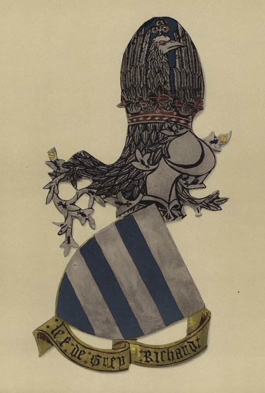 Sir Richard Grey, lord Gray z Codnoru, 1404-1418 (chromolitho) autorstwa William St John Hope