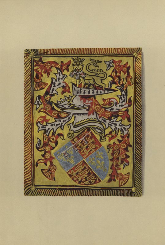 Sir Richard Plantagenet, książę Gloucester (Richard III), 1465-1483 (chromolitho) autorstwa William St John Hope