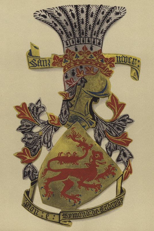 Sir Simon Felbrigge, 1397-1442 (chromolitho) autorstwa William St John Hope