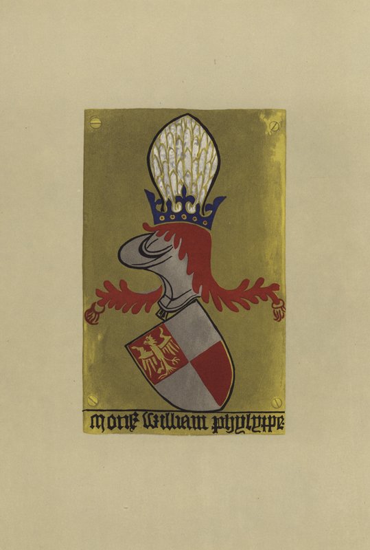 Sir William Phelip, lord Bardolf, ok. 1418-1441 (chromolitho) autorstwa William St John Hope