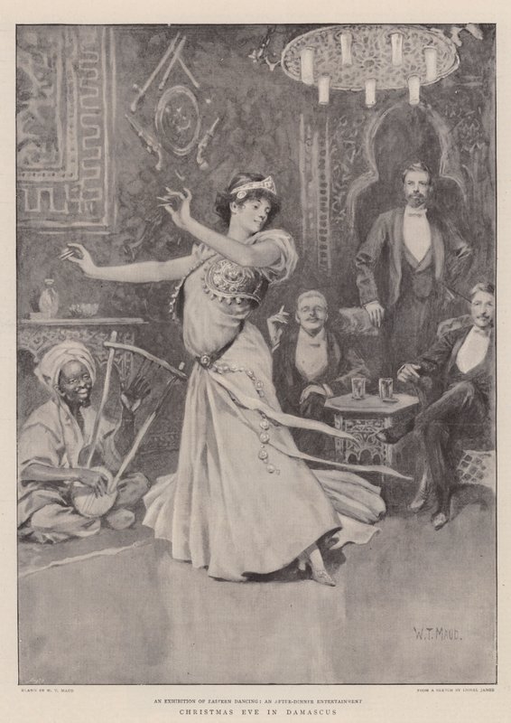 Wigilia w Damaszku (lito) autorstwa William T. Maud