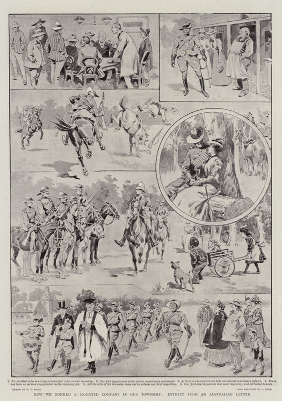 Jak założyliśmy firmę konną w naszym mieście, fragment listu australijskiego autorstwa William T. Maud