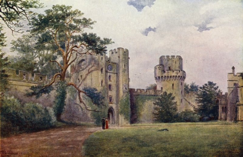 Warwick Castle: Clock and Caesar