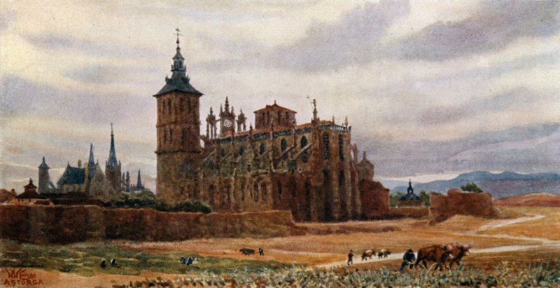 Astarga (czarny lito) autorstwa William Wiehe Collins