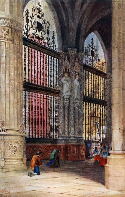 Burgos, Kaplica Burmistrza (członkowie kolorowi) autorstwa William Wiehe Collins