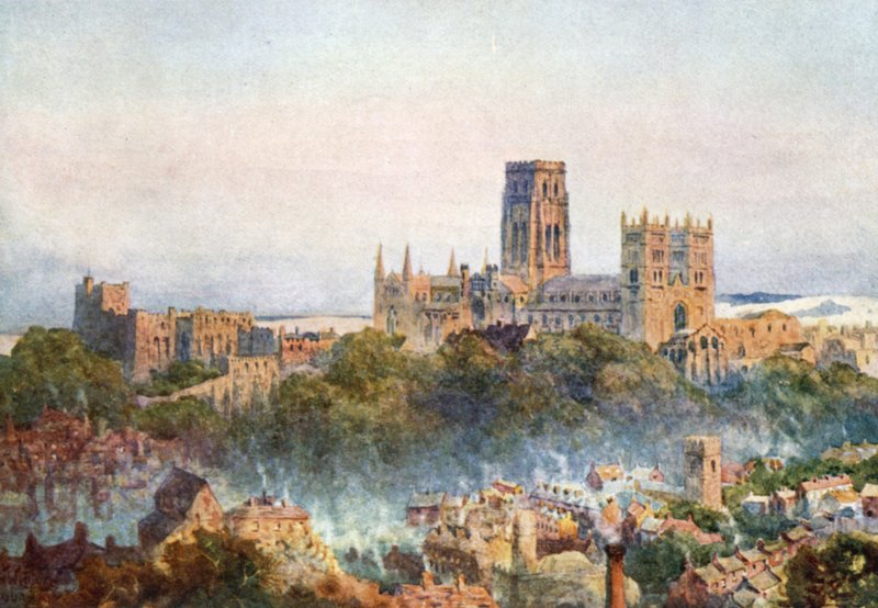 Canterbury z kolei (kolor lito) autorstwa William Wiehe Collins