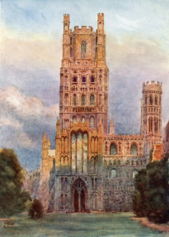 Ely, z frontu zachodniego (kolor lito) autorstwa William Wiehe Collins