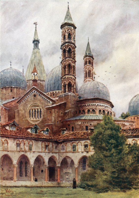 Padwa. S. Antonio (kolorowe zdjęcia) autorstwa William Wiehe Collins