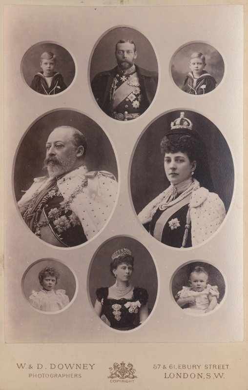 Portrety królewskie autorstwa William and Daniel Downey