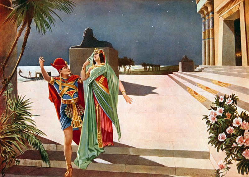 Aida, Akt III autorstwa William de Leftwich Dodge