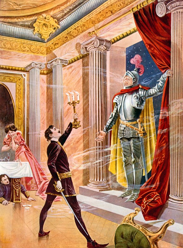 Don Giovanni, akt II scena XX autorstwa William de Leftwich Dodge