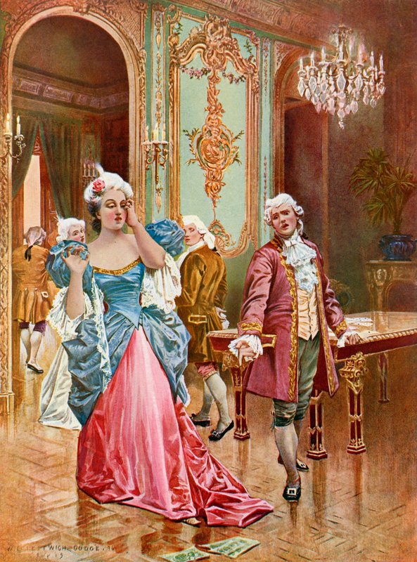 La Traviata, akt II scena iv autorstwa William de Leftwich Dodge