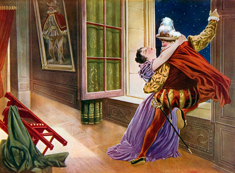 Les hugenoci, akt III scena v autorstwa William de Leftwich Dodge