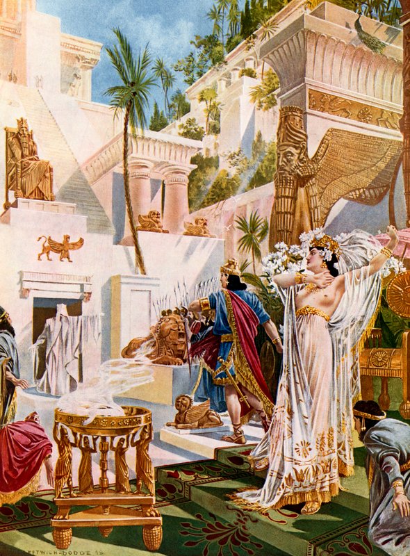 Semiramid, akt I, scena xi autorstwa William de Leftwich Dodge