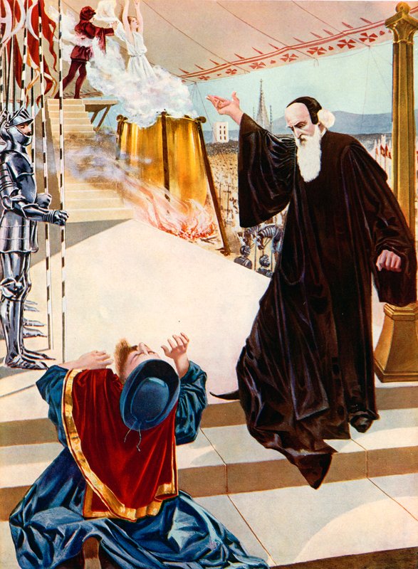Żydówka, ostatni akt i scena autorstwa William de Leftwich Dodge