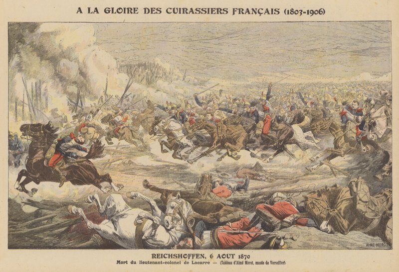 Ku chwale francuskich kirasjerów (1803-1906) autorstwa after Aime Nicolas Morot