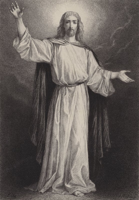 Jezus Chrystus autorstwa after Albert Robida