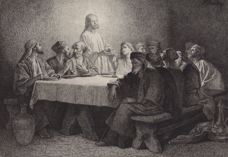 Ostatnia Wieczerza autorstwa after Albert Robida