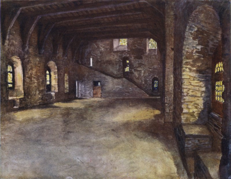 Sala Bankietowa, Zamek Hrabiów, Gandawa autorstwa after Amedee Forestier