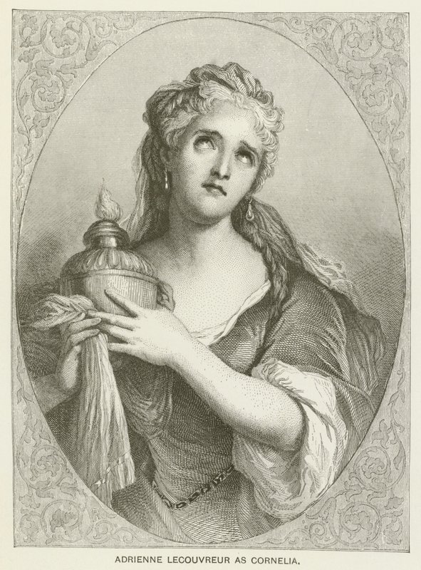 Adrienne Lecouvreur jako Cornelia autorstwa after Antoine Coypel