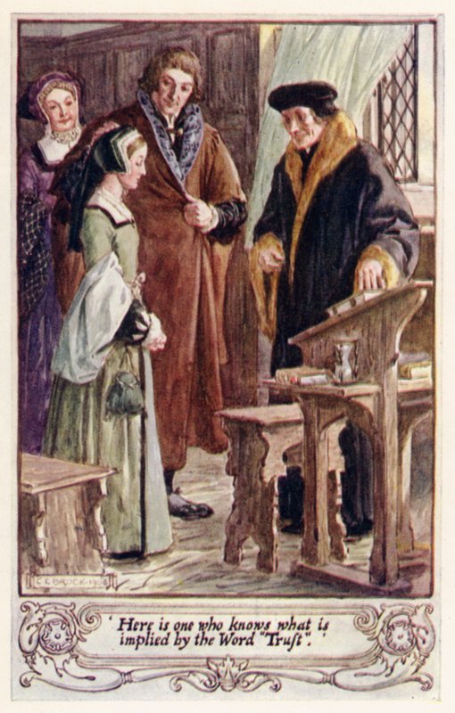 Oto ktoś, kto wie, co oznacza Słowo Zaufanie autorstwa after Charles Edmund Brock