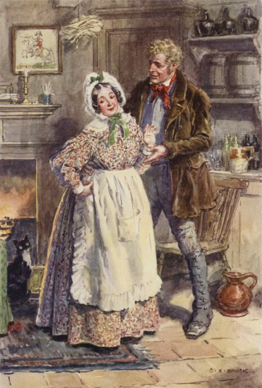 Ilustracja dla Martina Chuzzlewita autorstwa after Charles Edmund Brock