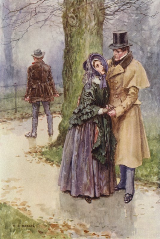 Ilustracja dla Martina Chuzzlewita autorstwa after Charles Edmund Brock