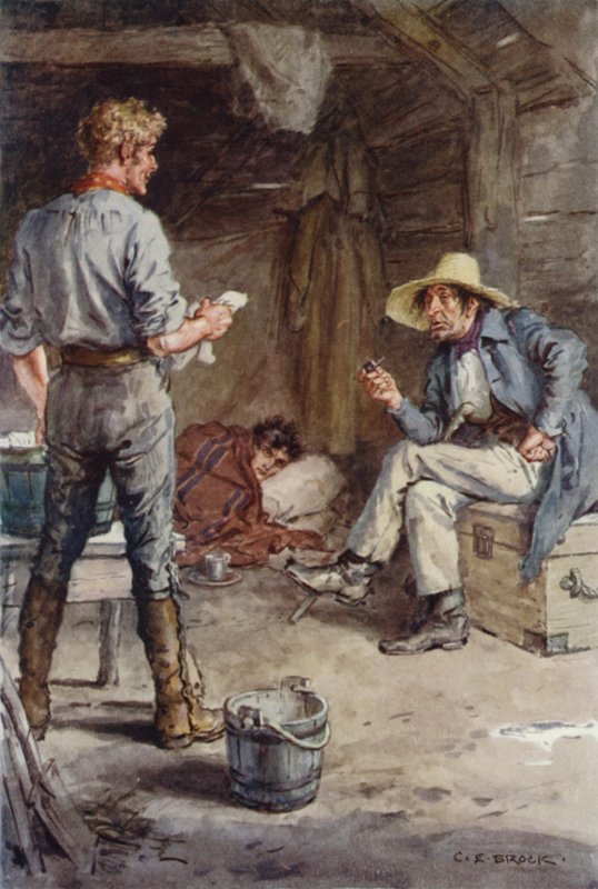 Ilustracja dla Martina Chuzzlewita autorstwa after Charles Edmund Brock