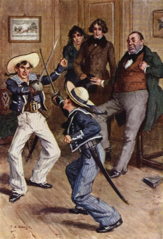 Ilustracja do Mikołaja Nickleby autorstwa after Charles Edmund Brock