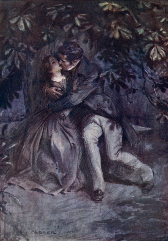 Pan Rochester deklaruje swoją miłość autorstwa after Charles Edmund Brock