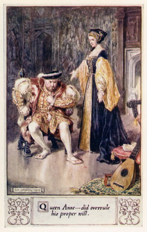 Królowo Anno, czy uchyliła jego właściwą wolę? autorstwa after Charles Edmund Brock